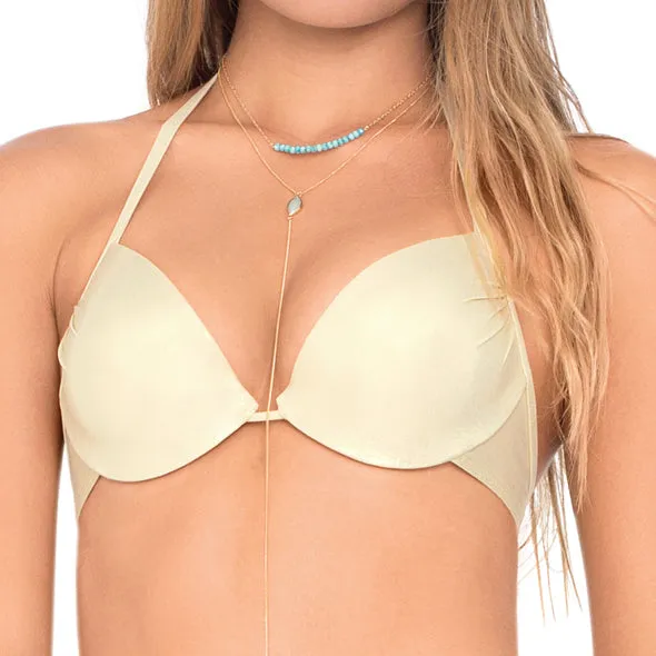 COSITA BUENA - Seamless Plunge Underwire Push Up Top-DCC