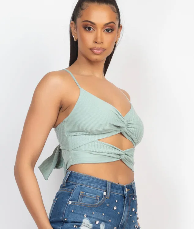 Cut-Out Cami Top