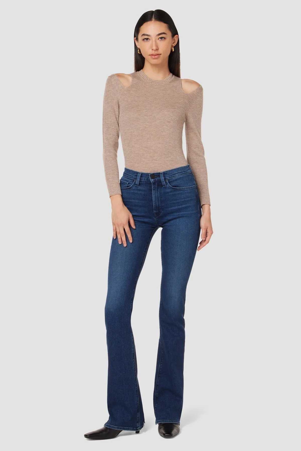 Cut Out Long Sleeve Sweater