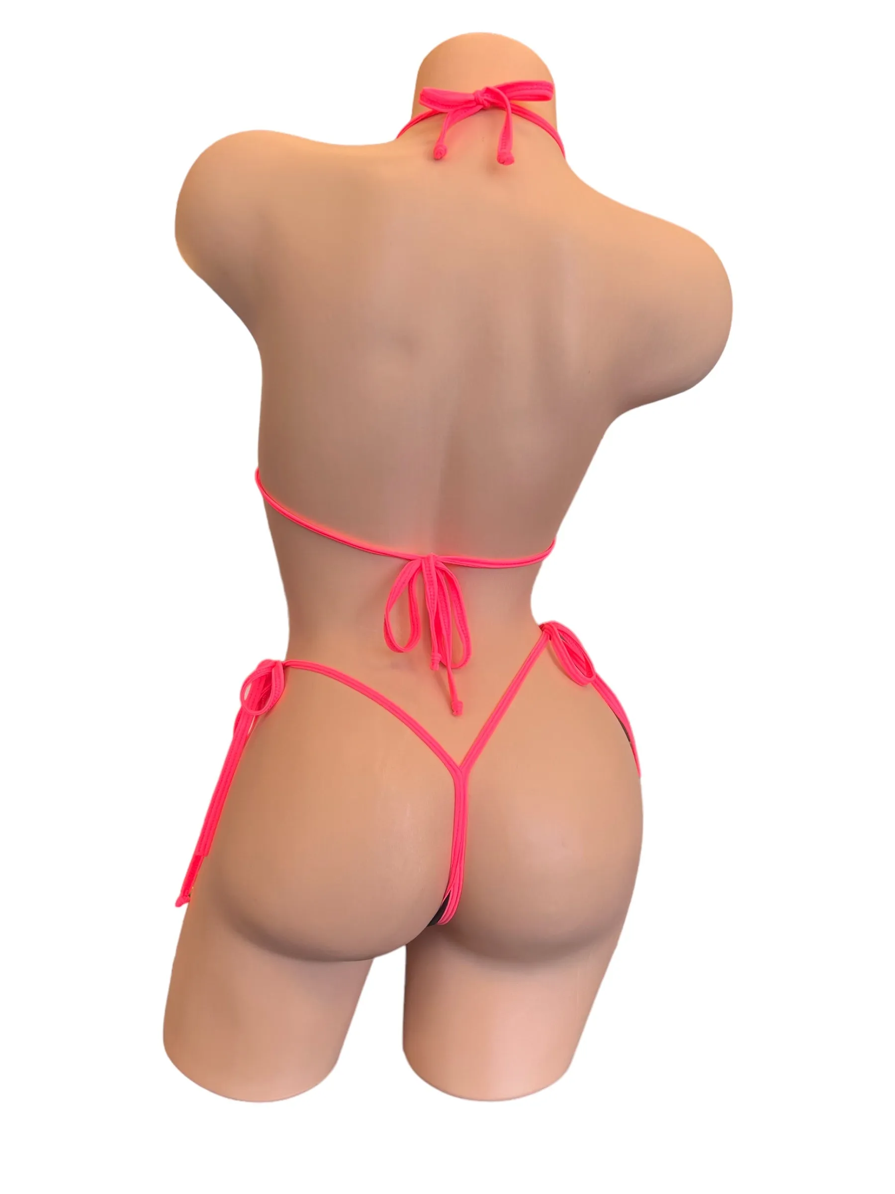 CUT OUT MICRO 2PC G STRING SET