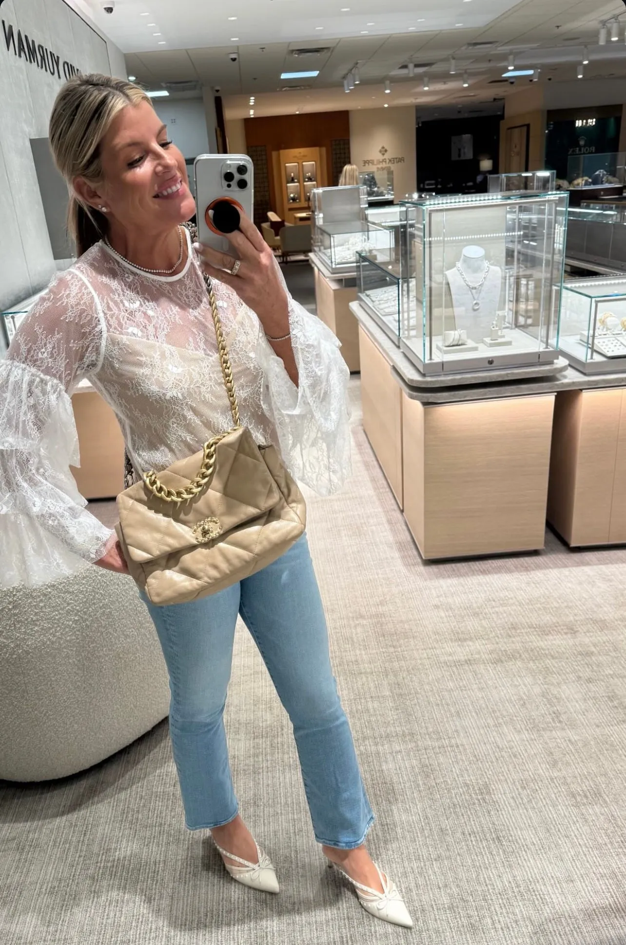 Cynthia Top-Ivory