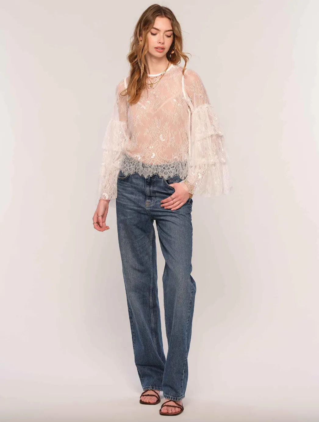 Cynthia Top-Ivory