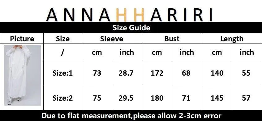 Dark Gray Pristine prayer gown for Omrah or prayer