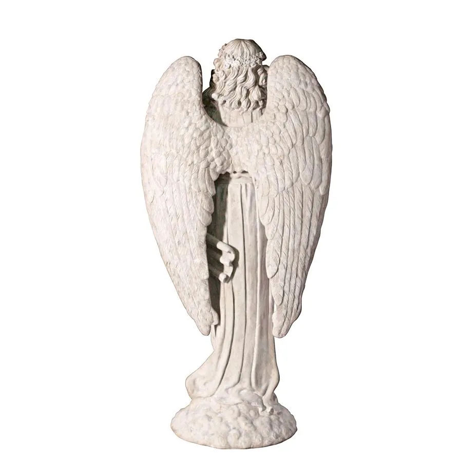 Design Toscano- Grand Basilica Praying Angel Garden Statue