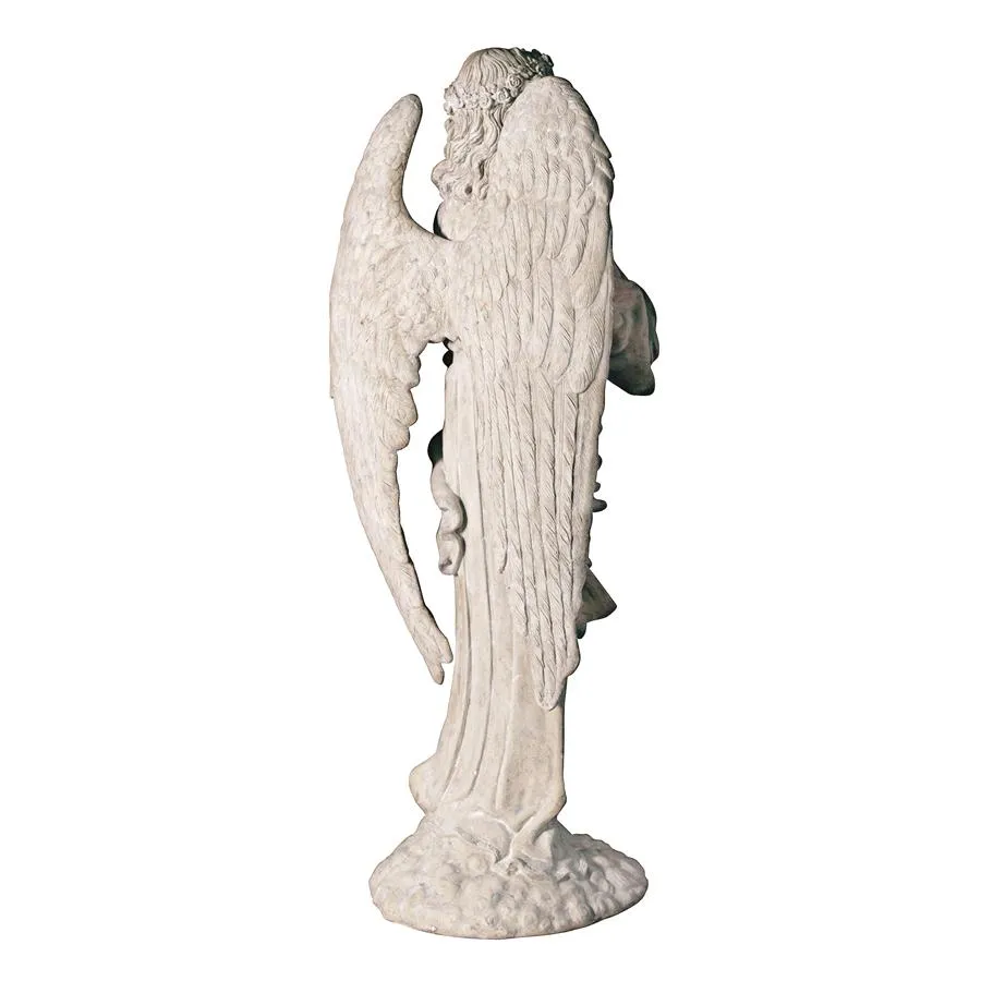 Design Toscano- Grand Basilica Praying Angel Garden Statue