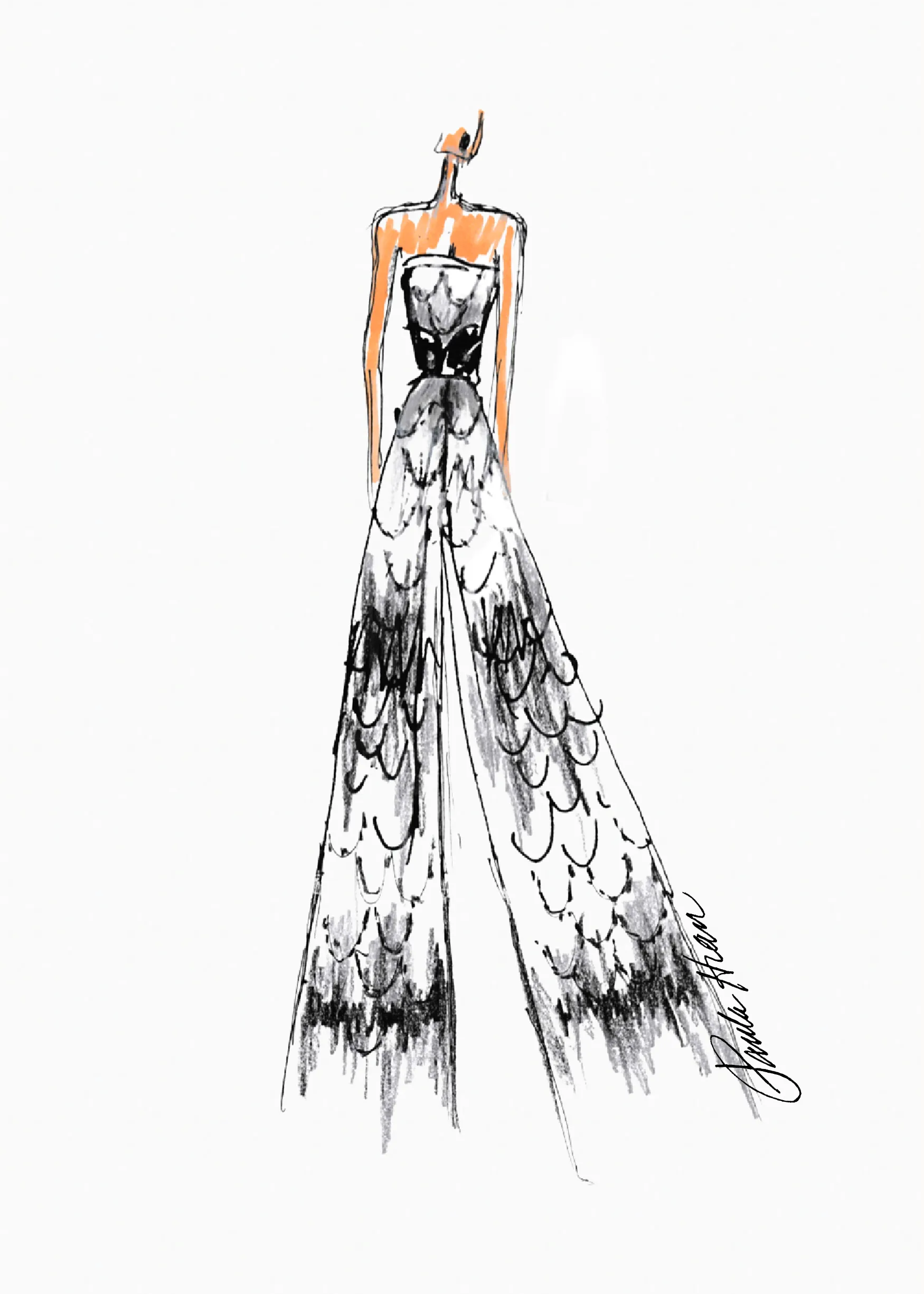 Devona – Strapless Jumpsuit with Waist Embellishments