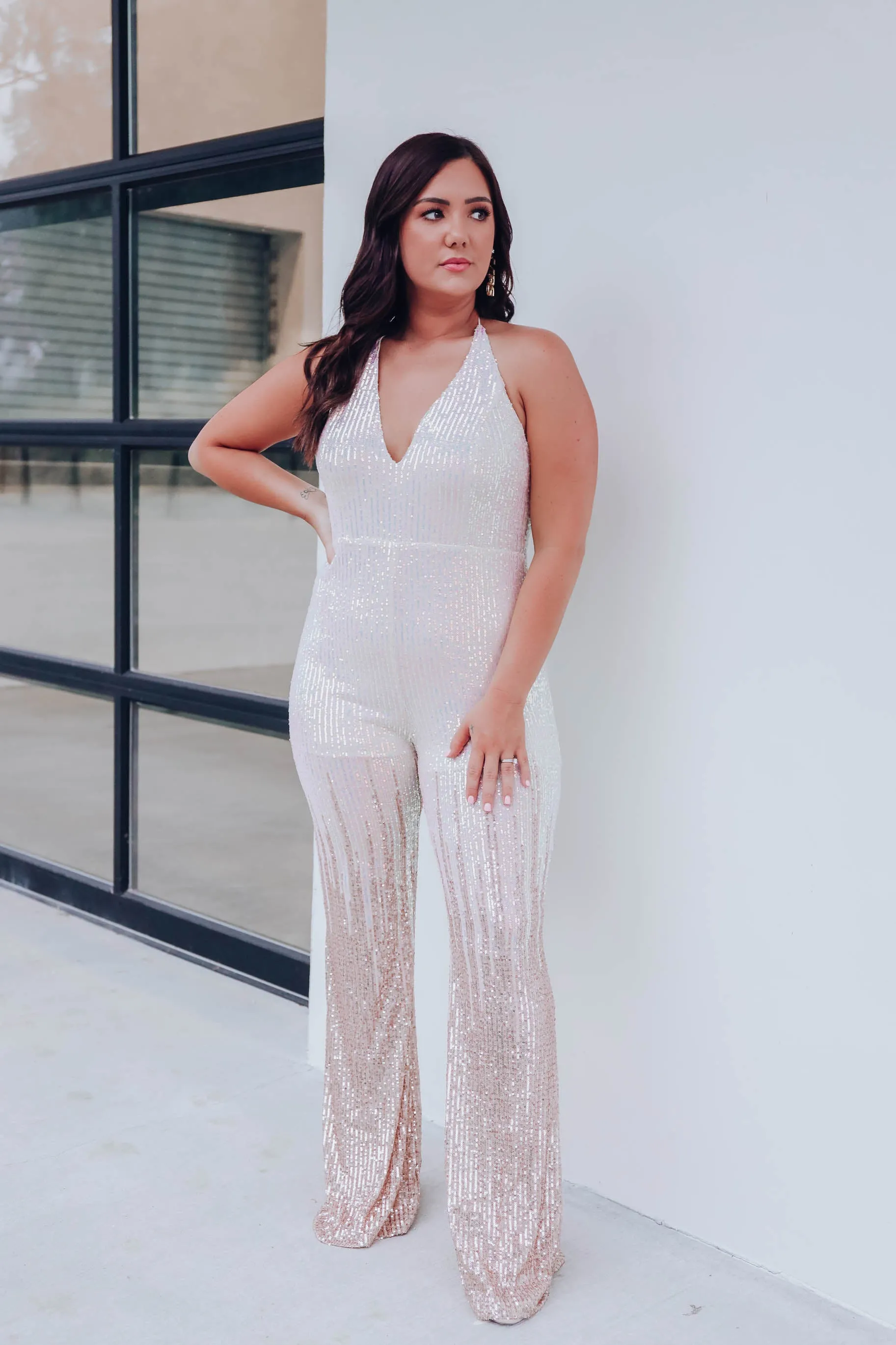 Dream Girls Sequin Jumpsuit