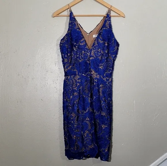 Dress the Population Lace Mini Dress