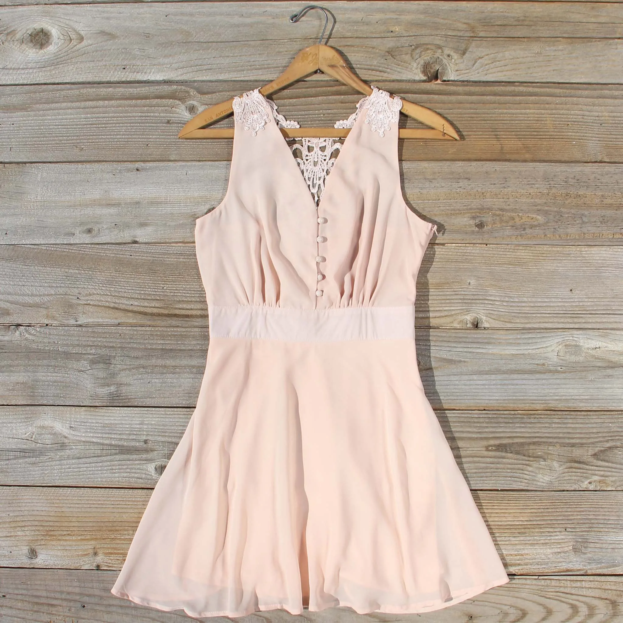 Dusty Lace Dress