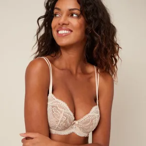 Eden Sheer Demi Plunge Bra