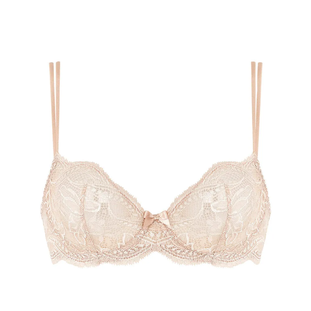 Eden Sheer Demi Plunge Bra
