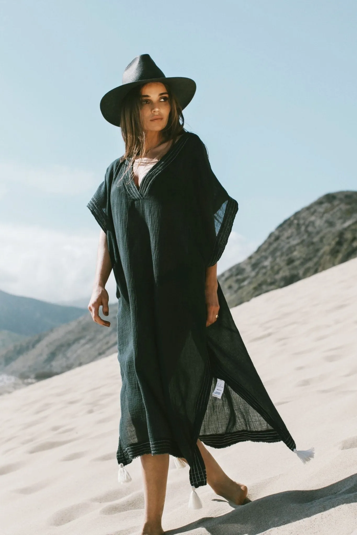 Ela Kaftan - Black