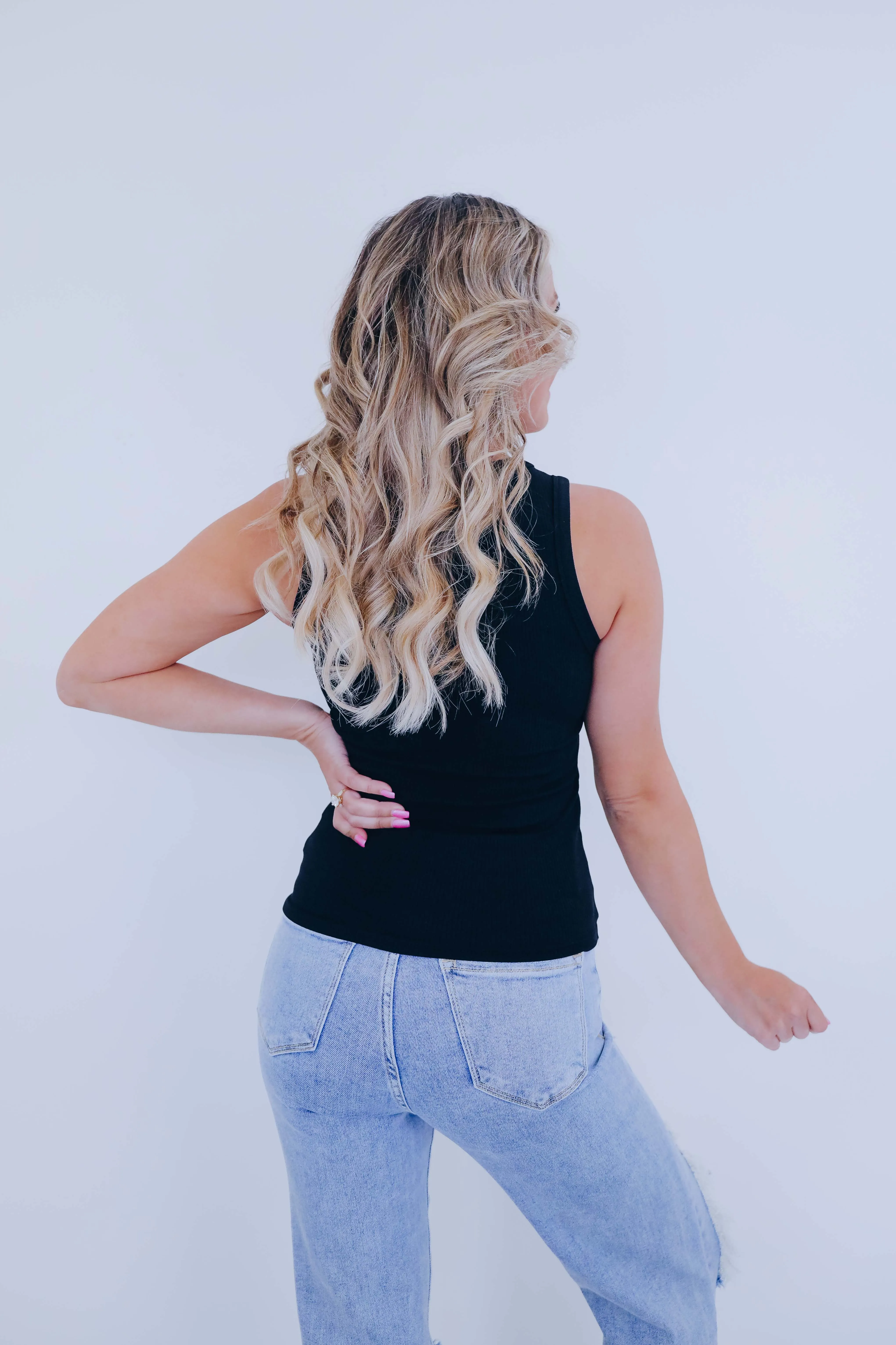 Ellie Embellished Tank Top - 4 Colors