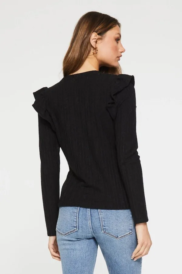 Elvina Ruffle Top