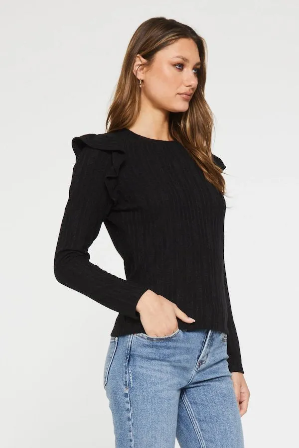 Elvina Ruffle Top