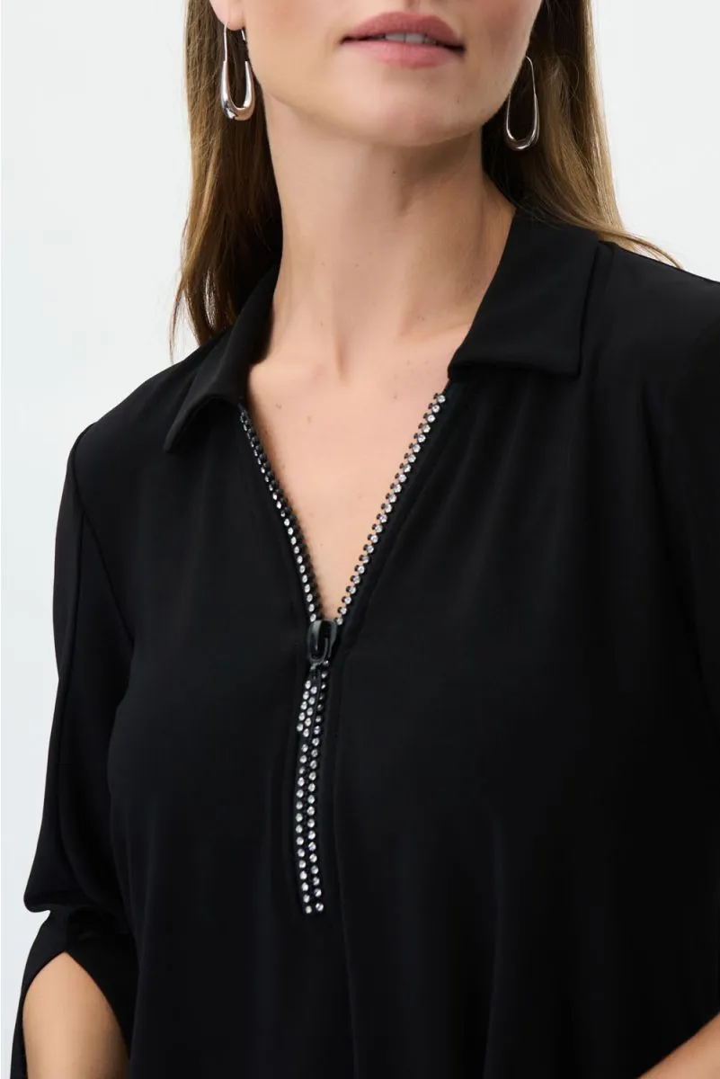 Embellished Yolk Top Style 223120