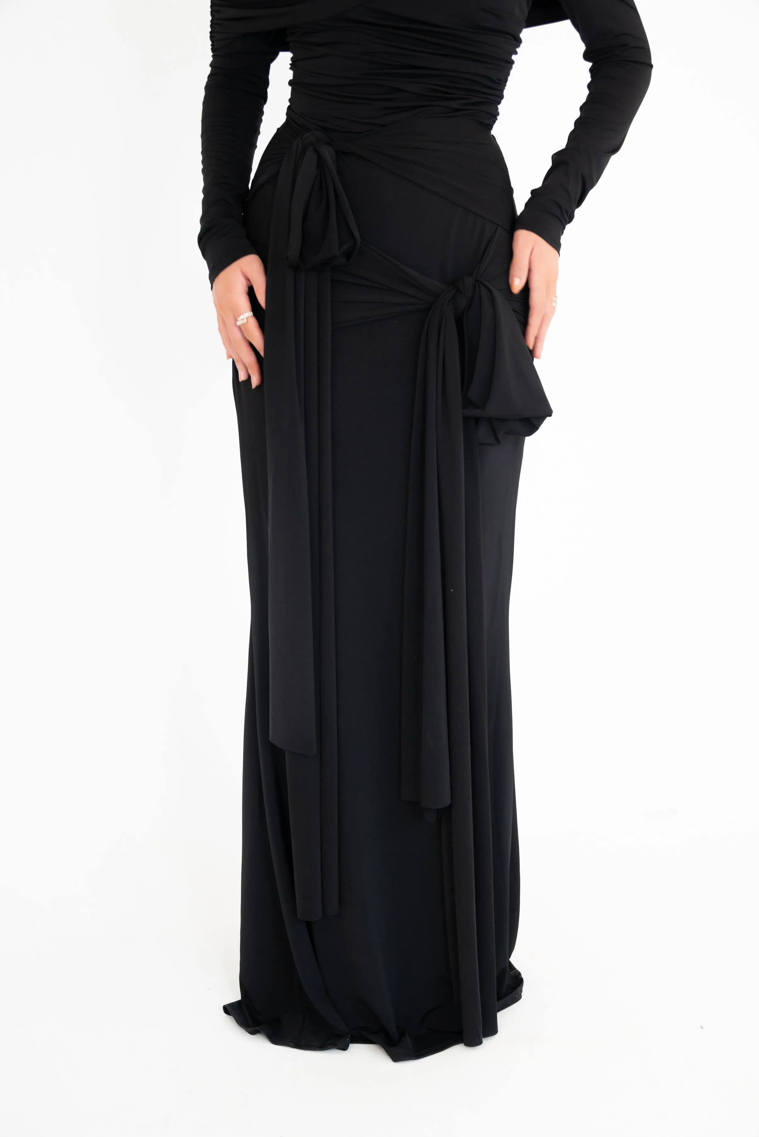 Ersana Black Dress