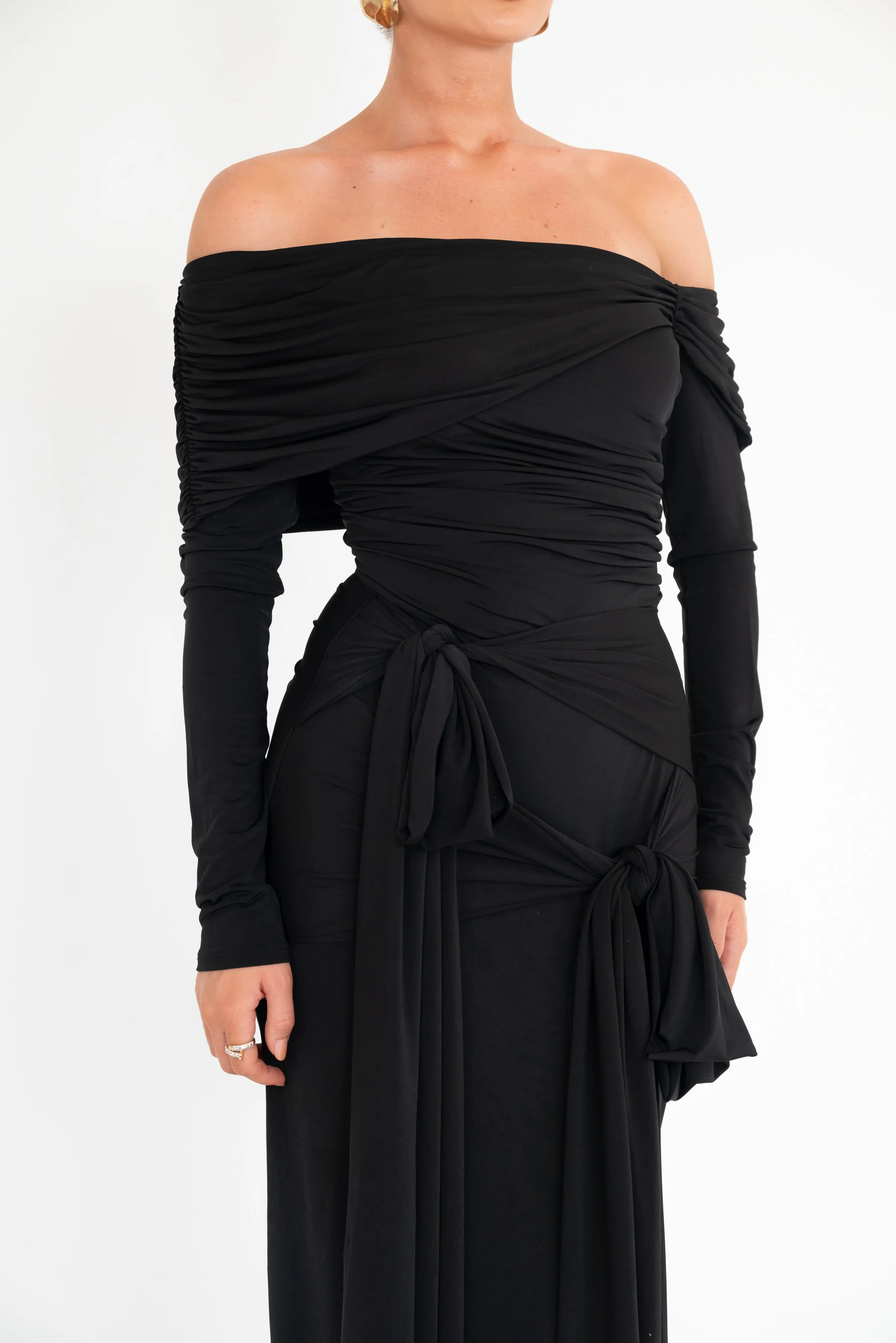 Ersana Black Dress