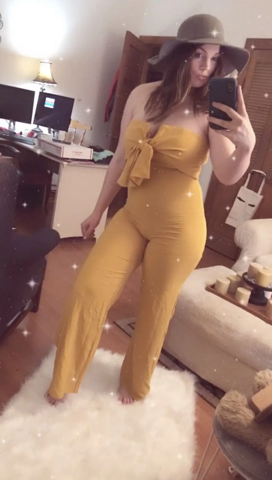 Eye Candy Mustard Jumper