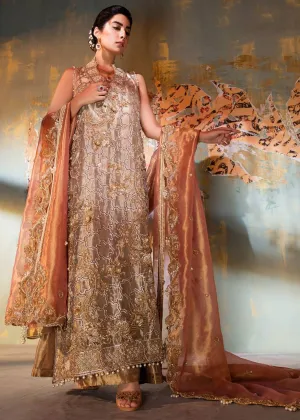 Fancy Pakistani Peach Reception Lehenga # B1997