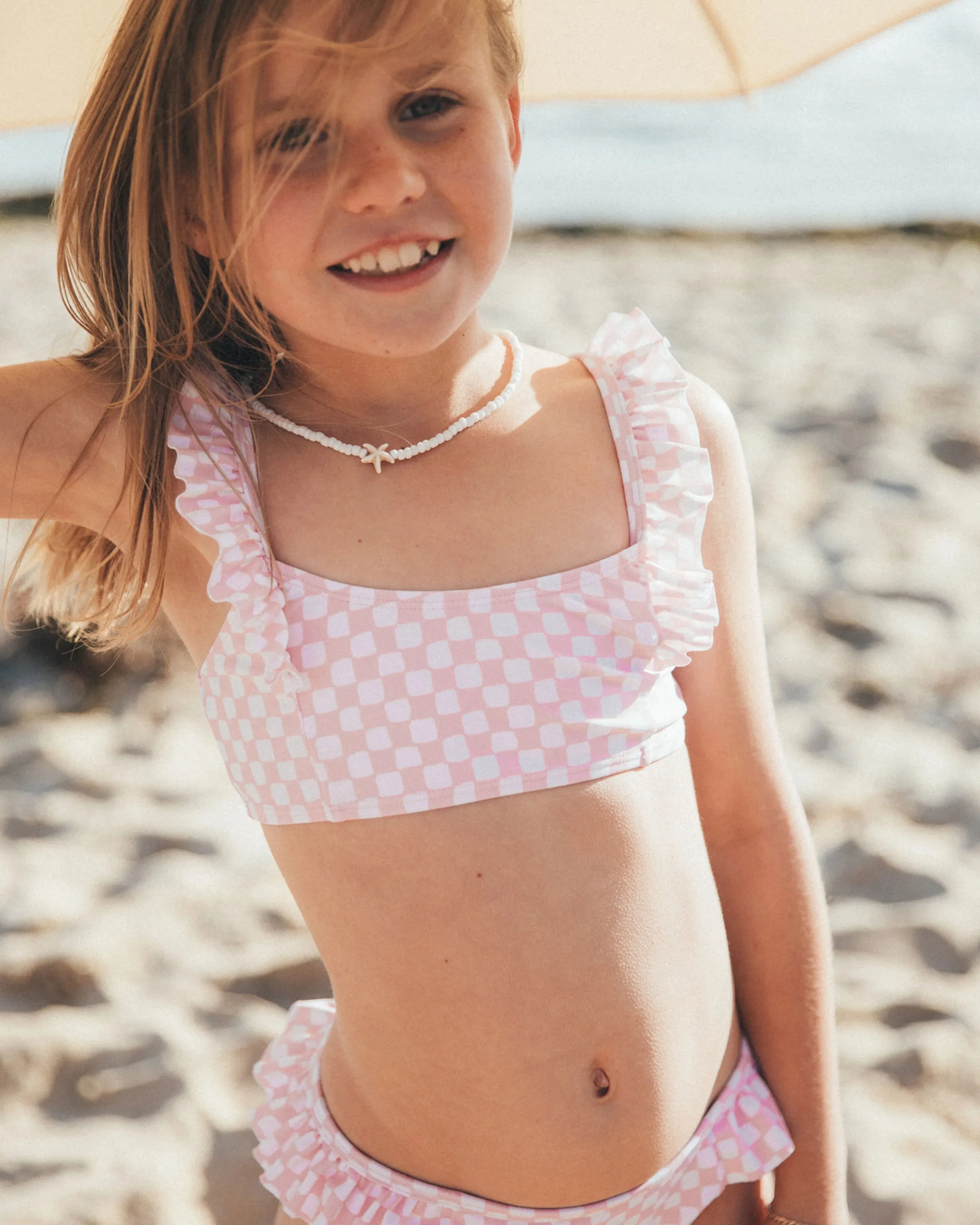 Feather 4 Arrow Girls Happy Daze Bikini - Pink