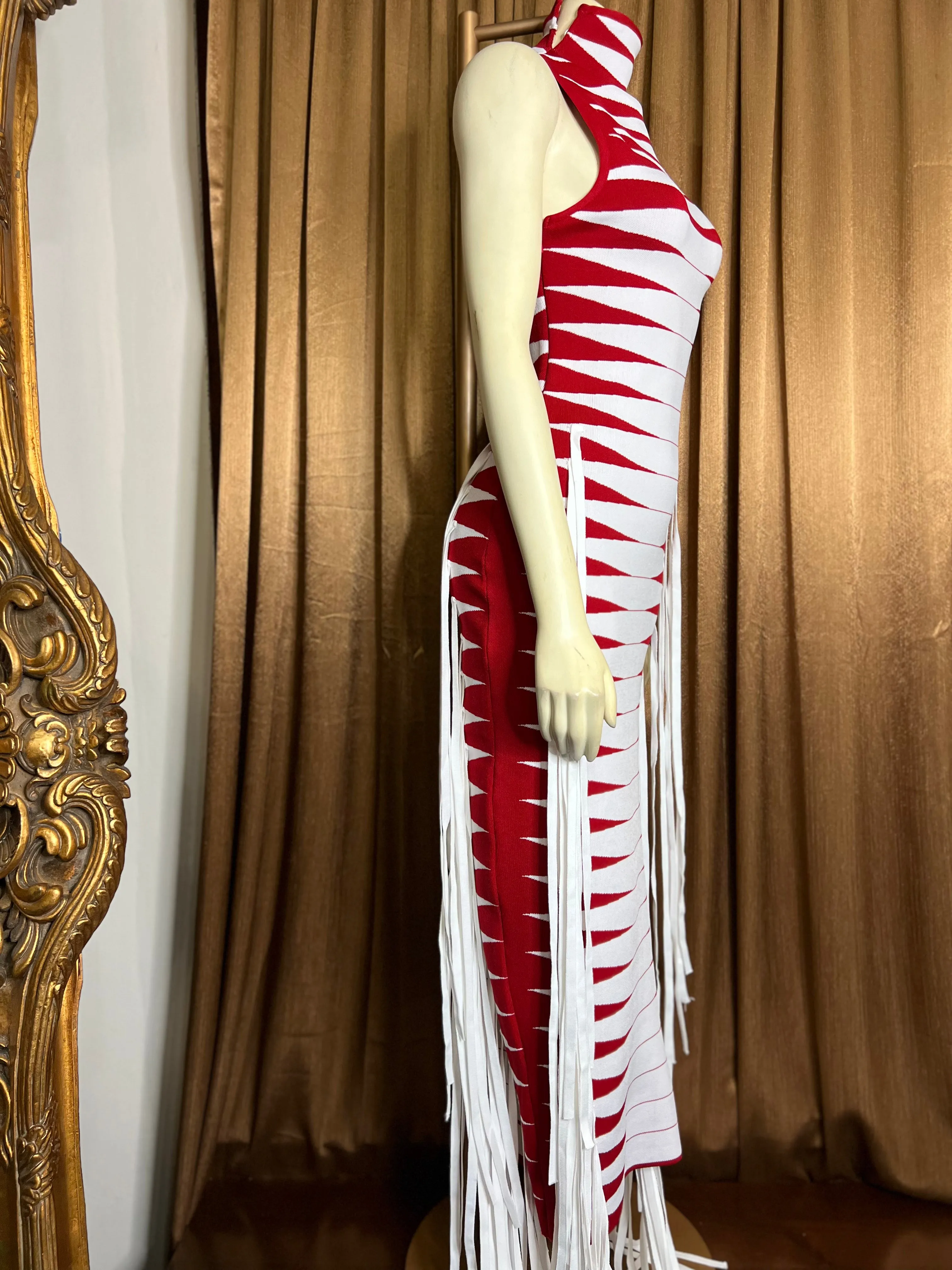 “FERN” Red and White