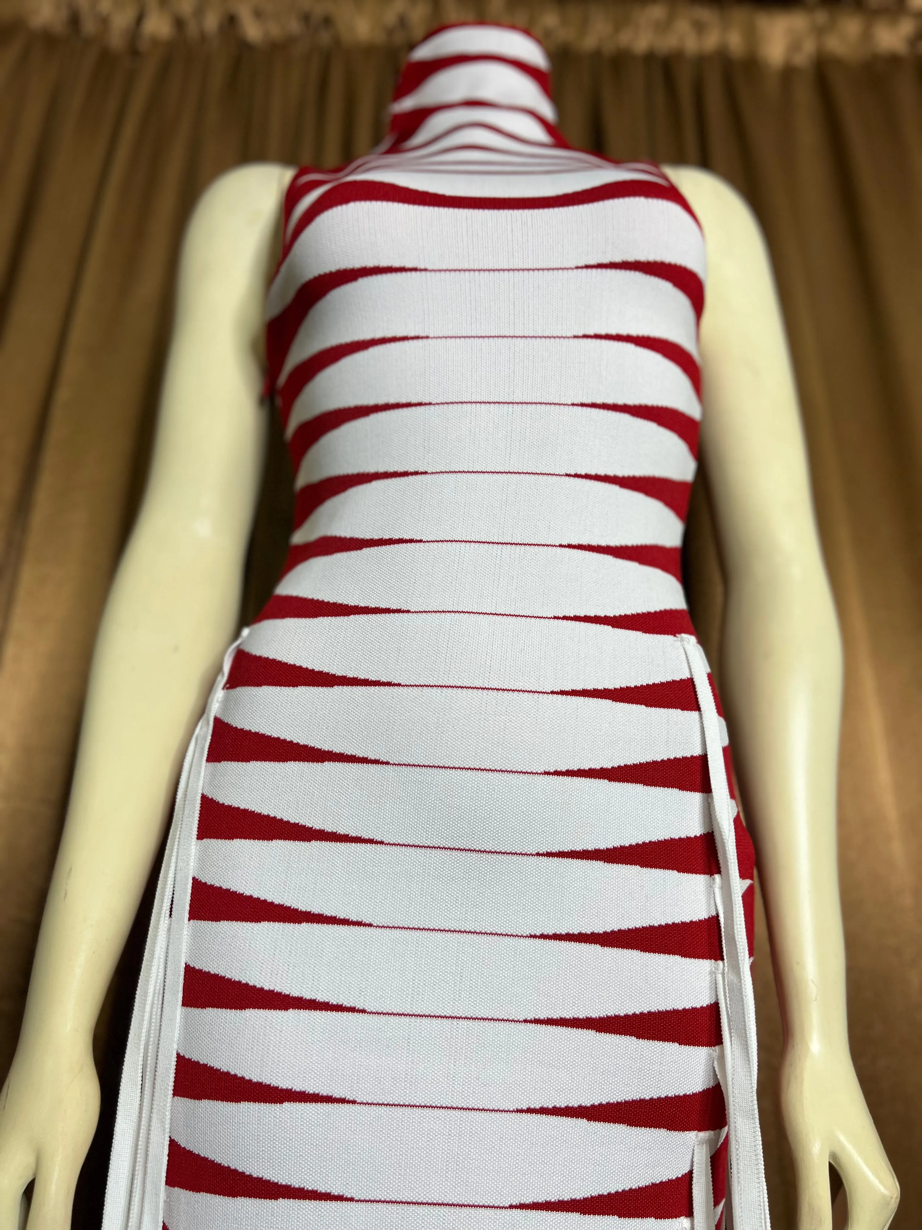 “FERN” Red and White