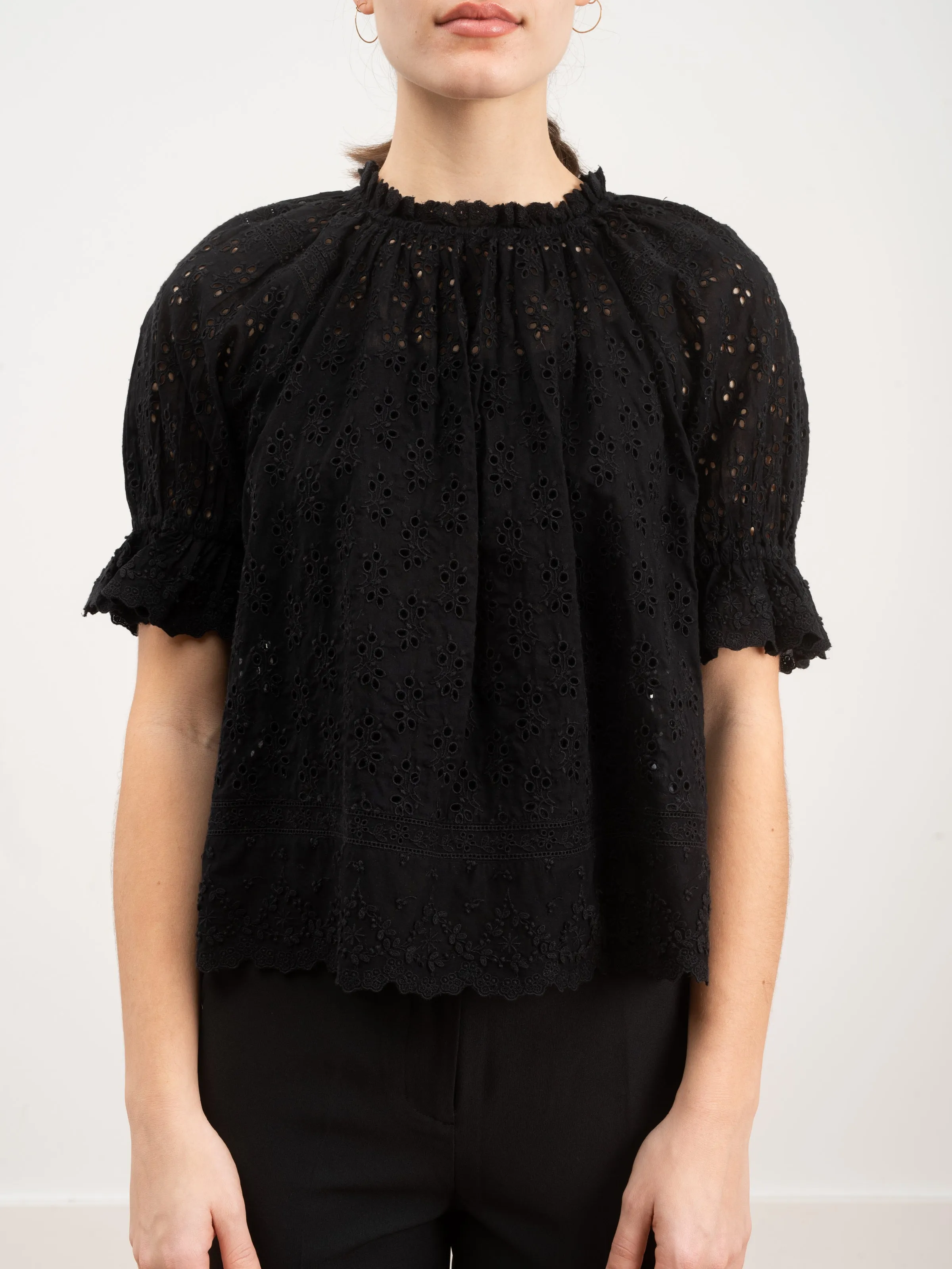 fern top - noir