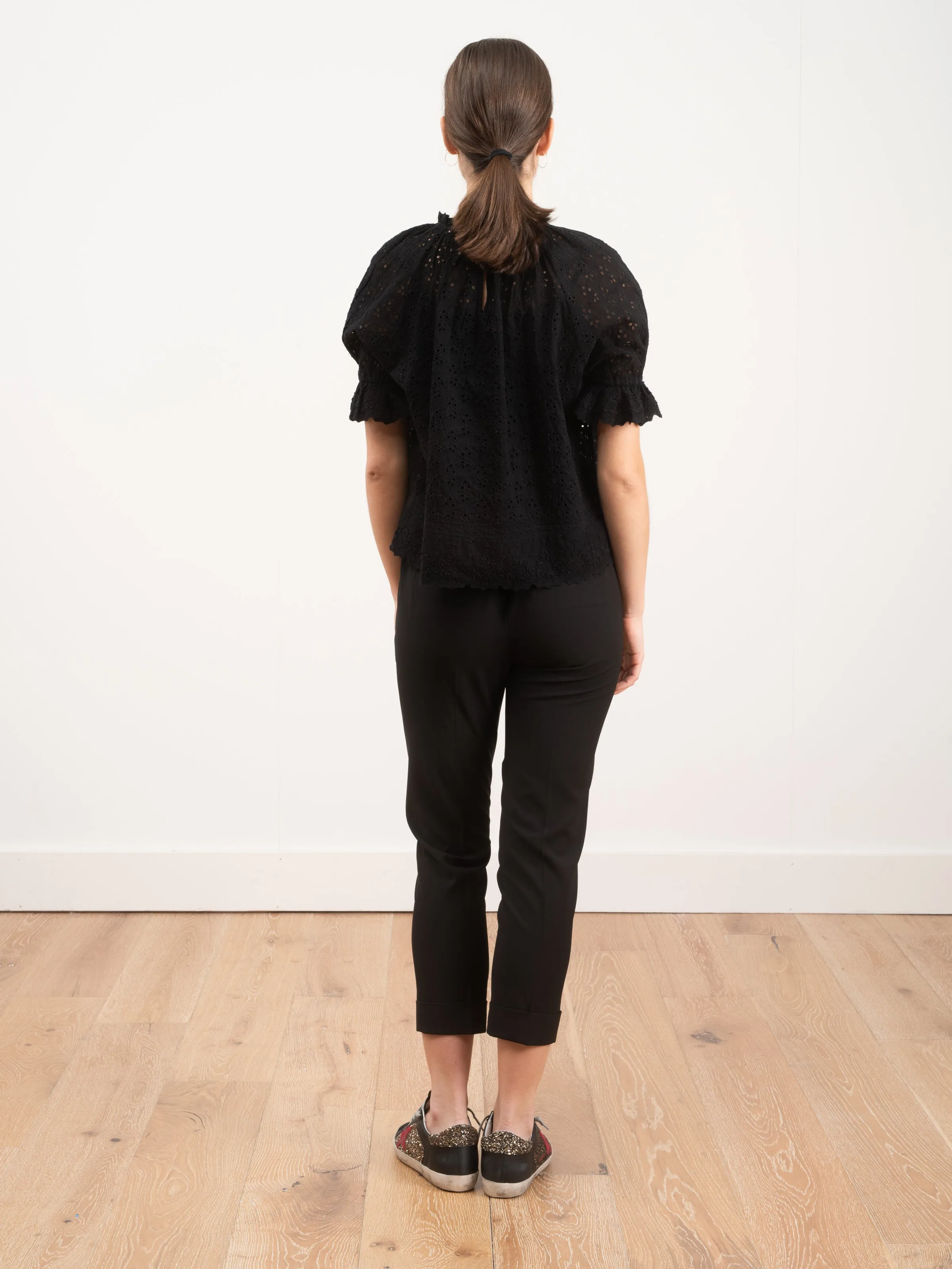 fern top - noir