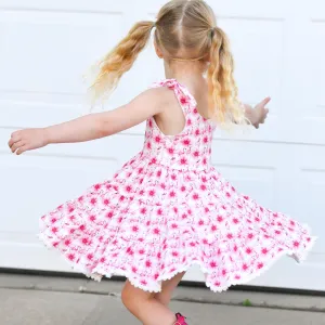 Flamingo Twirl Dress (size 10s only)