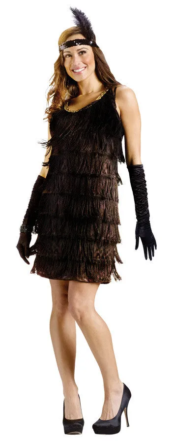 Flapper Adult Medium/Large  Costume