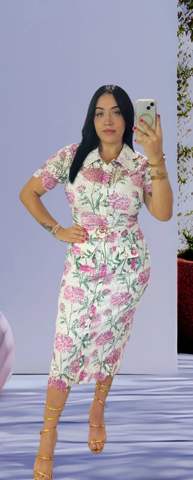 Flower Lace Dress