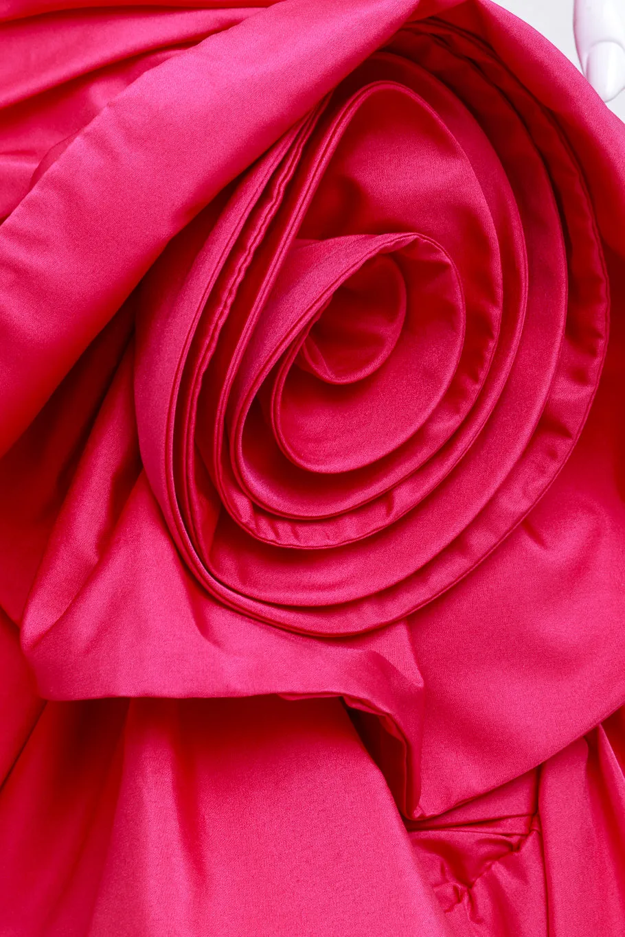 Flower Ruched Mermaid Gown