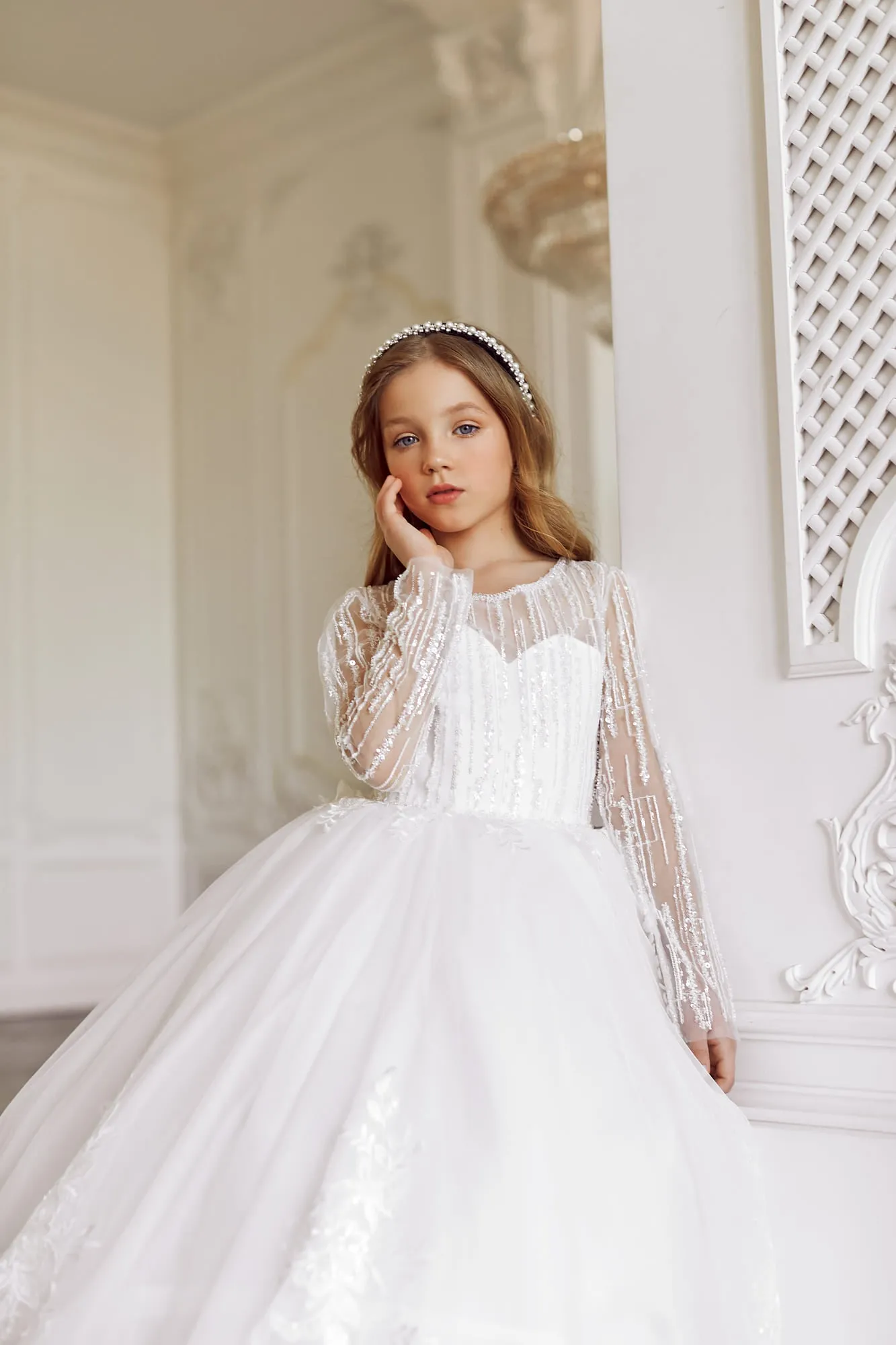 Fremont Little Girl Communion Dress