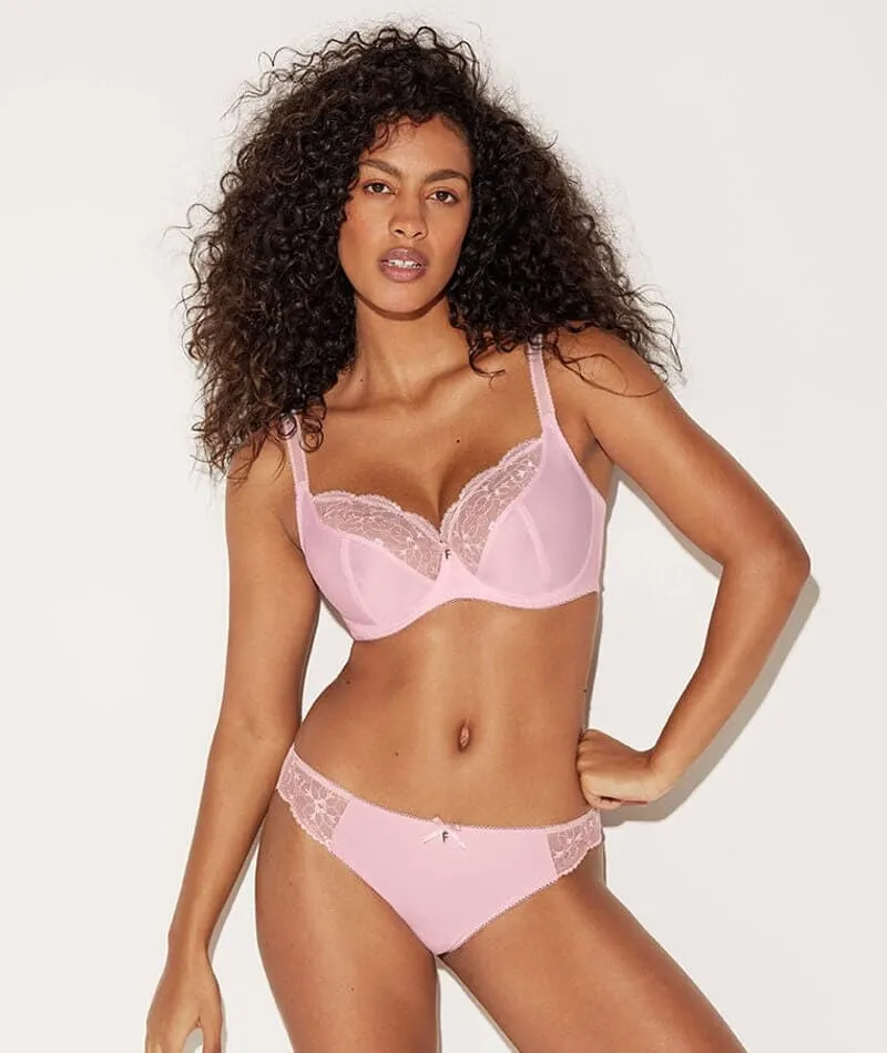 Freya Hallie Underwire Plunge Bra - Pink Champagne