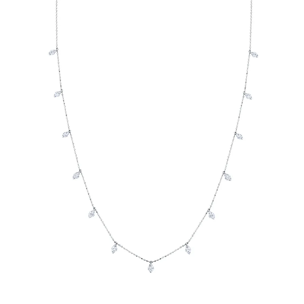 Fringe Diamond Necklace