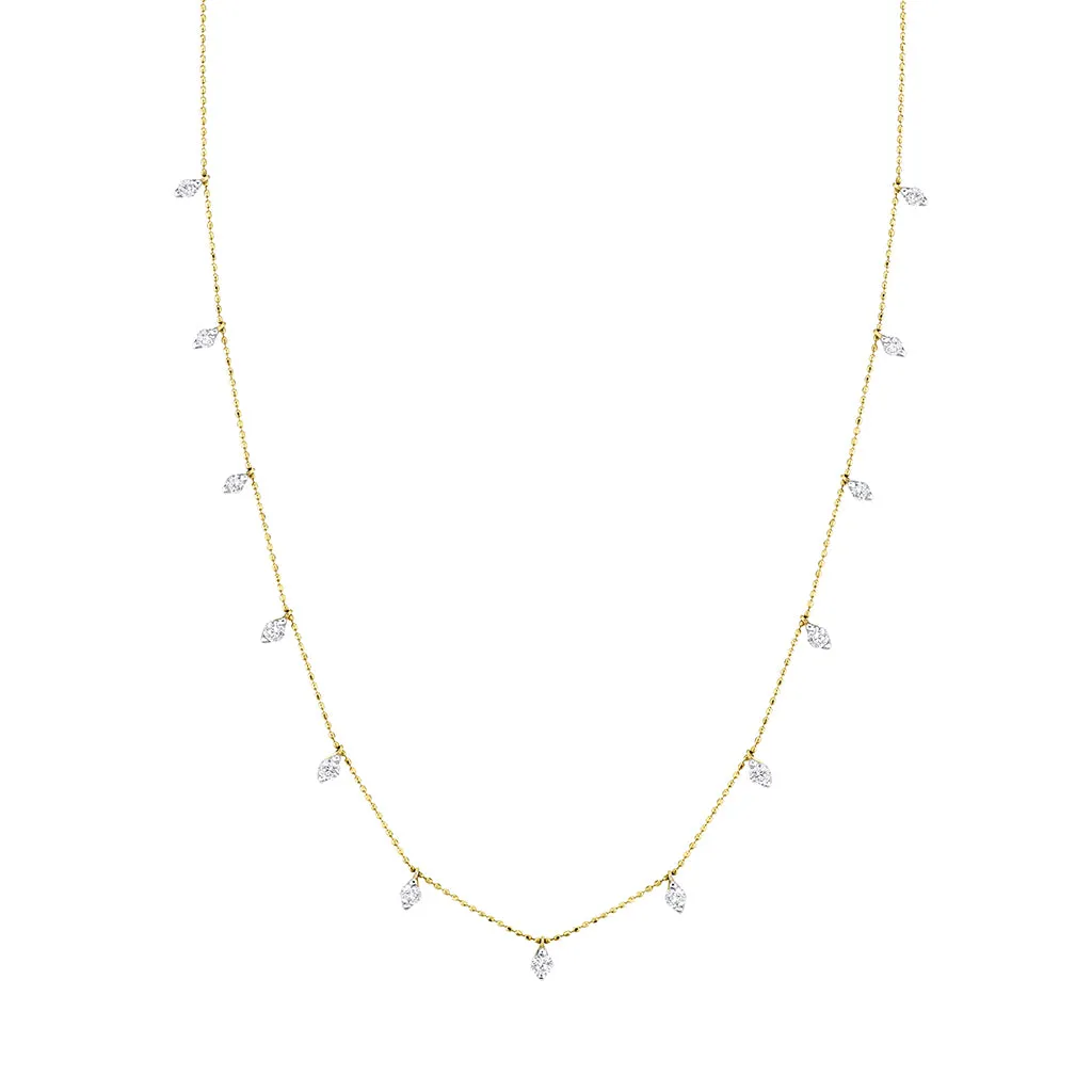 Fringe Diamond Necklace