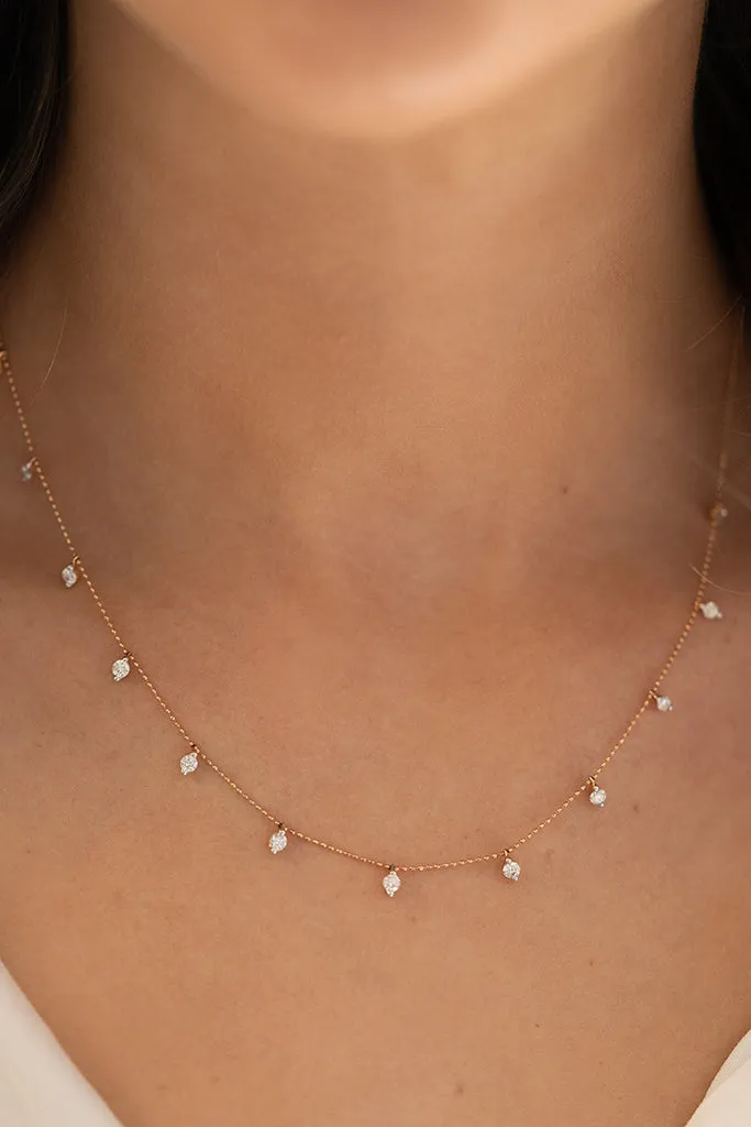 Fringe Diamond Necklace