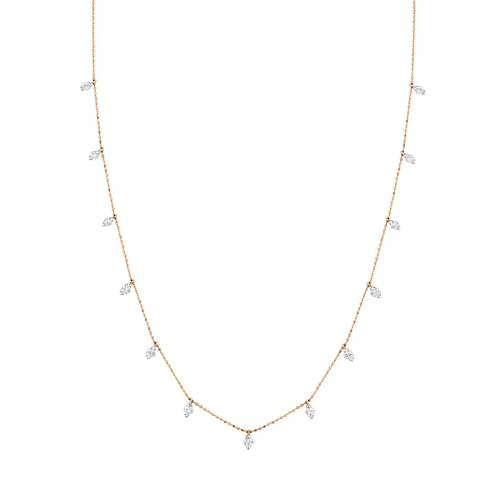 Fringe Diamond Necklace