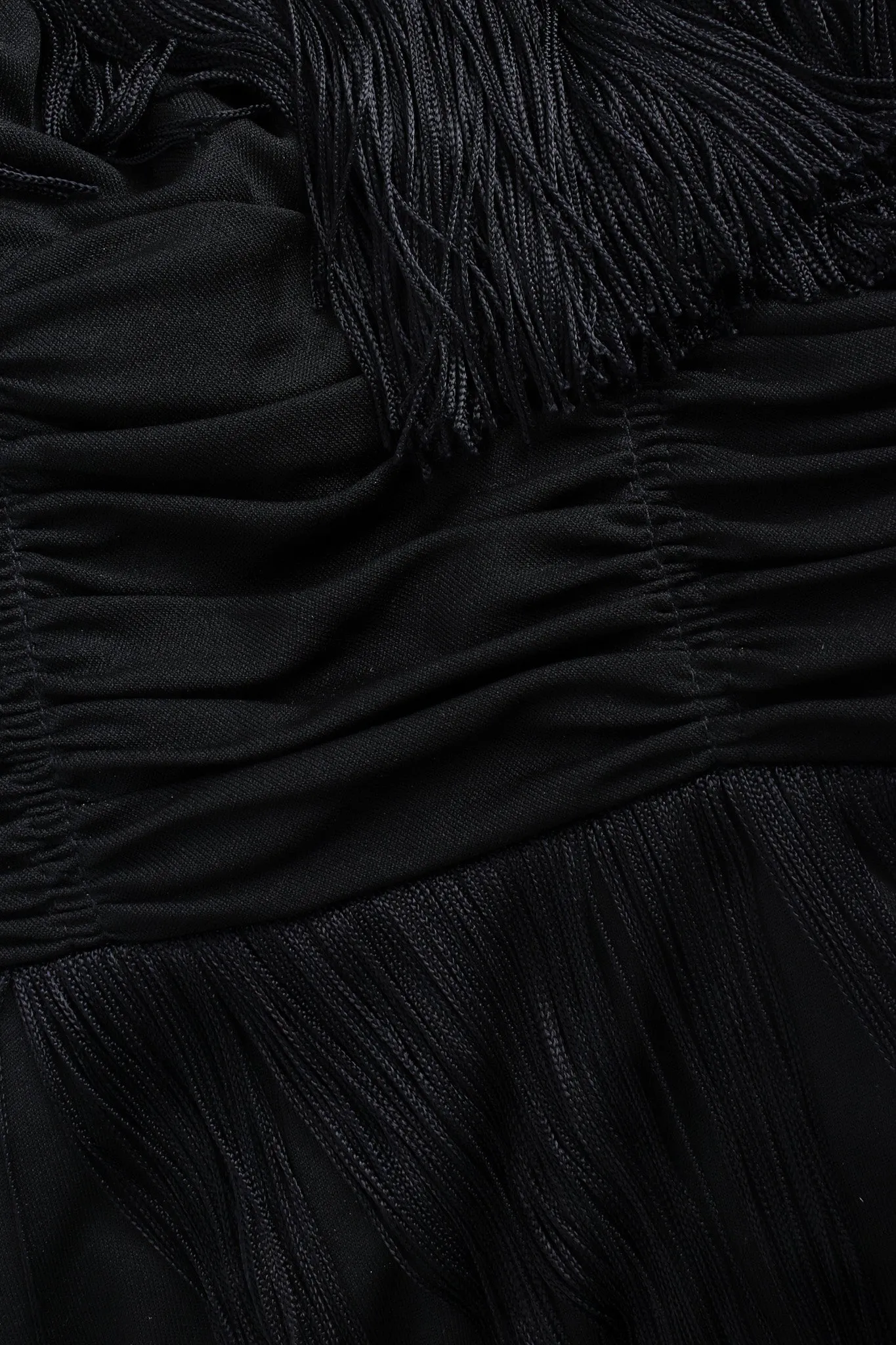 Fringe Halter Dress