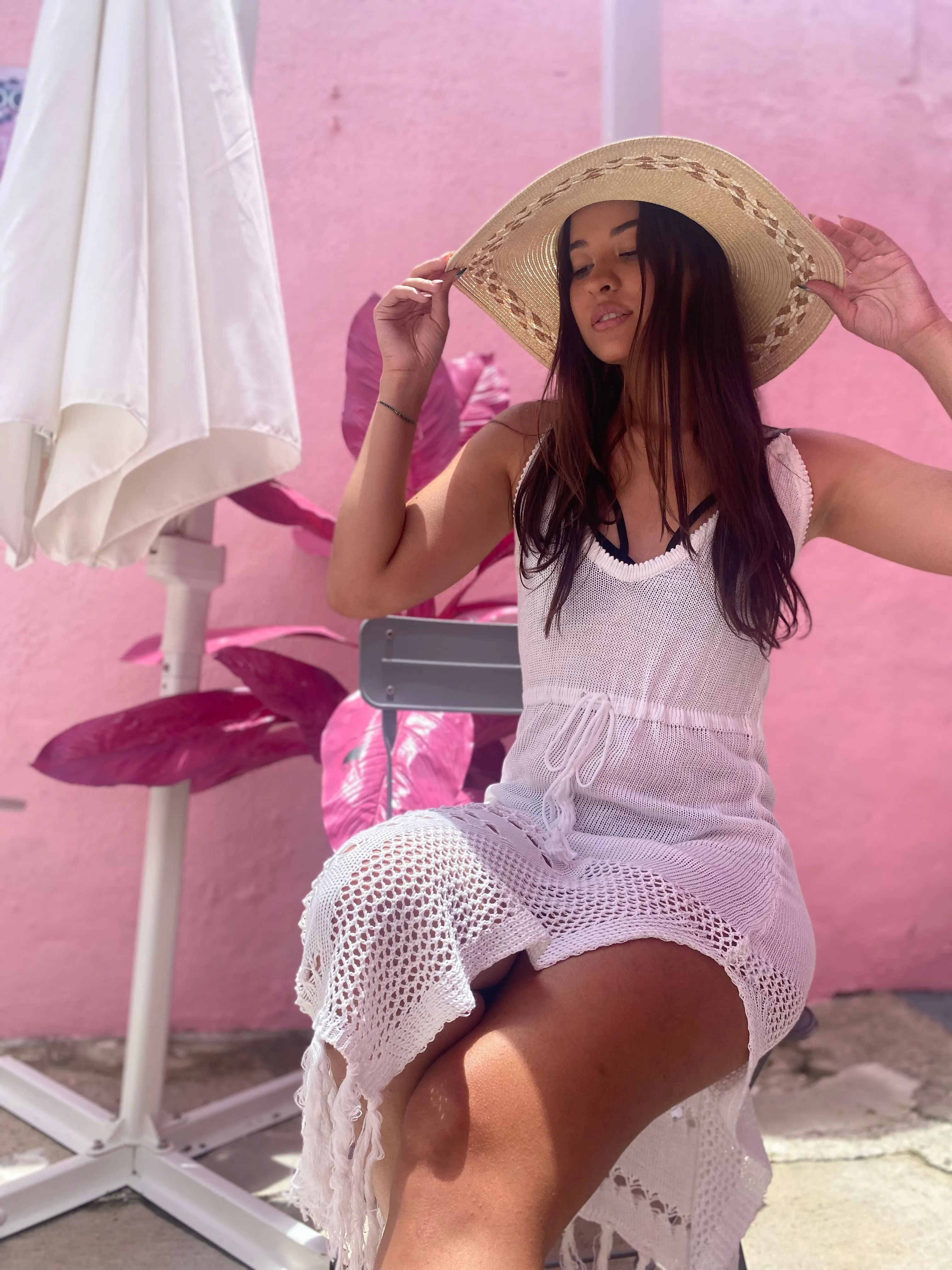 Fringe Midi Dress
