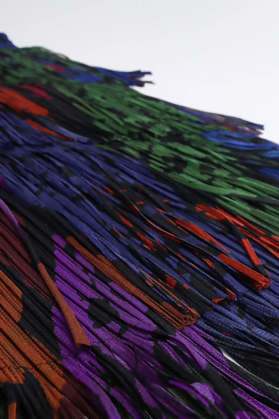 Fringe Pleat Dress