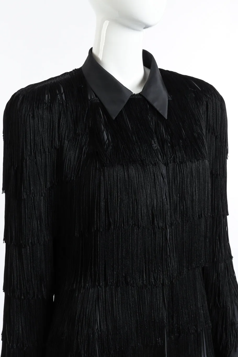 Fringed Shirt Jacket