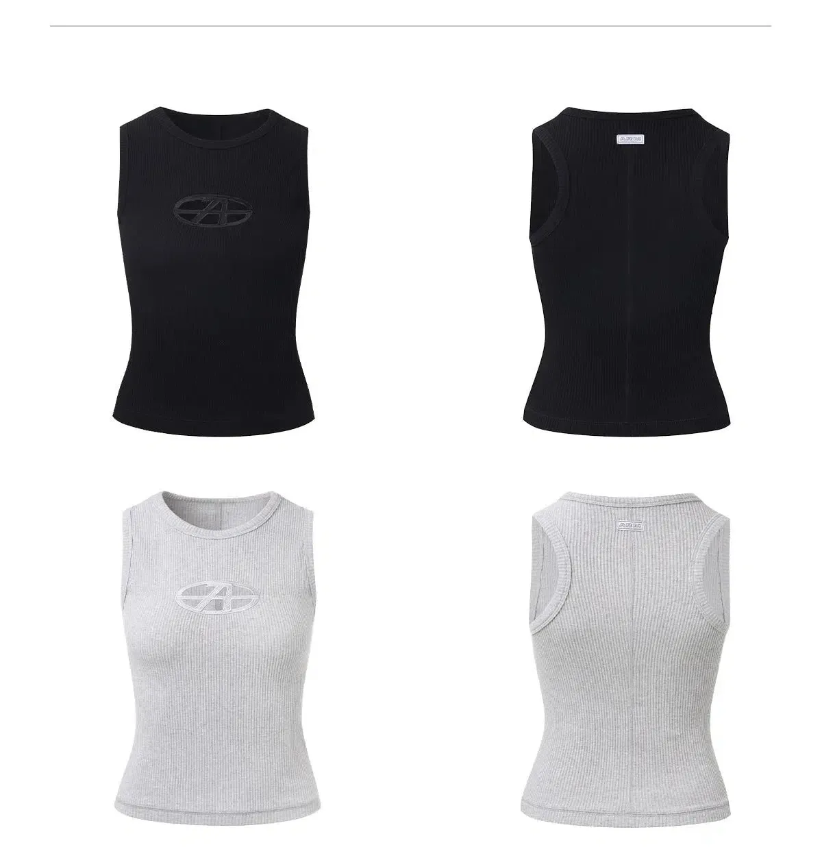 Front Cut-Out Detail Sleeveless Tank Top