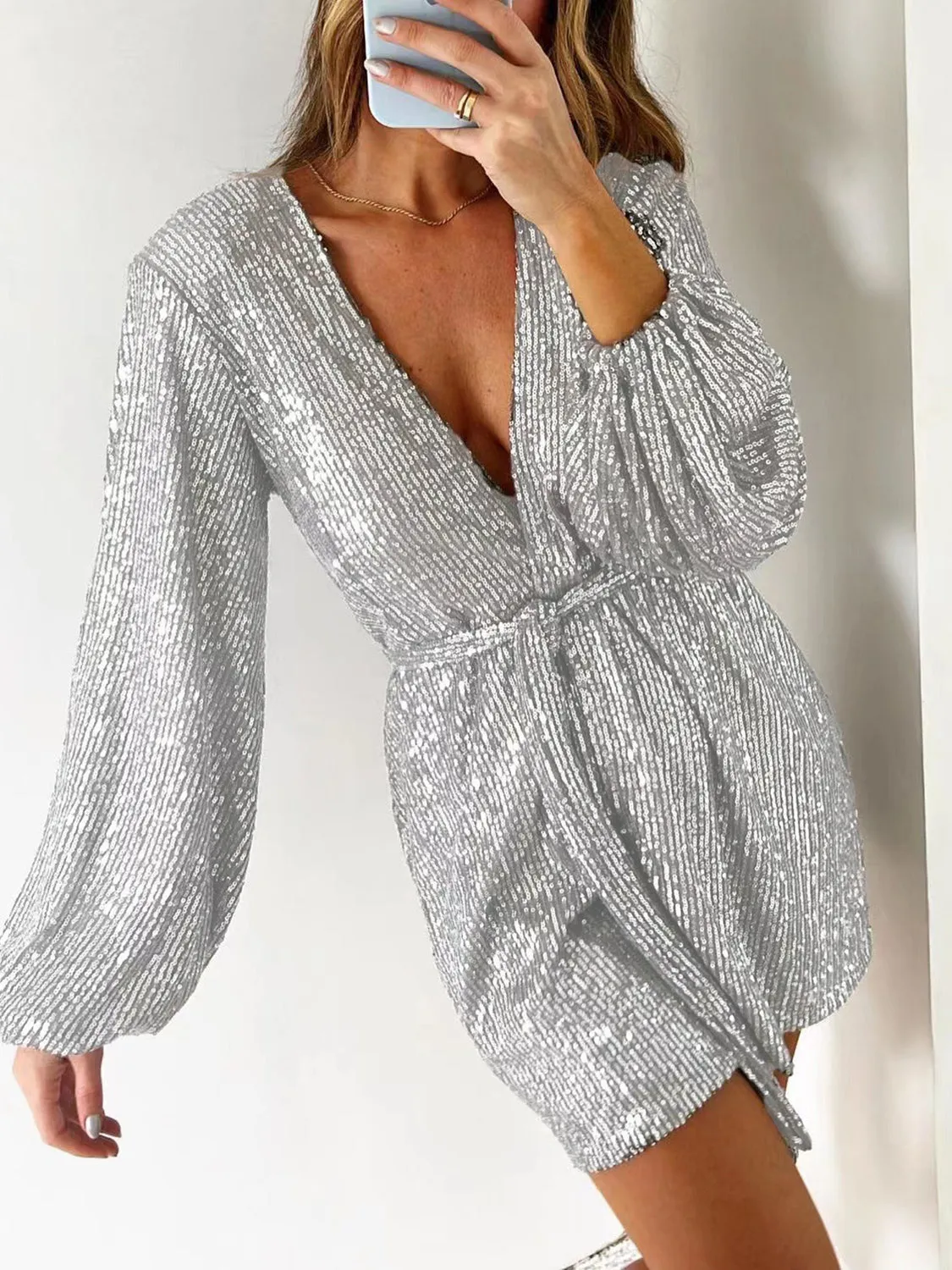 Full Size Long Sleeve Romper