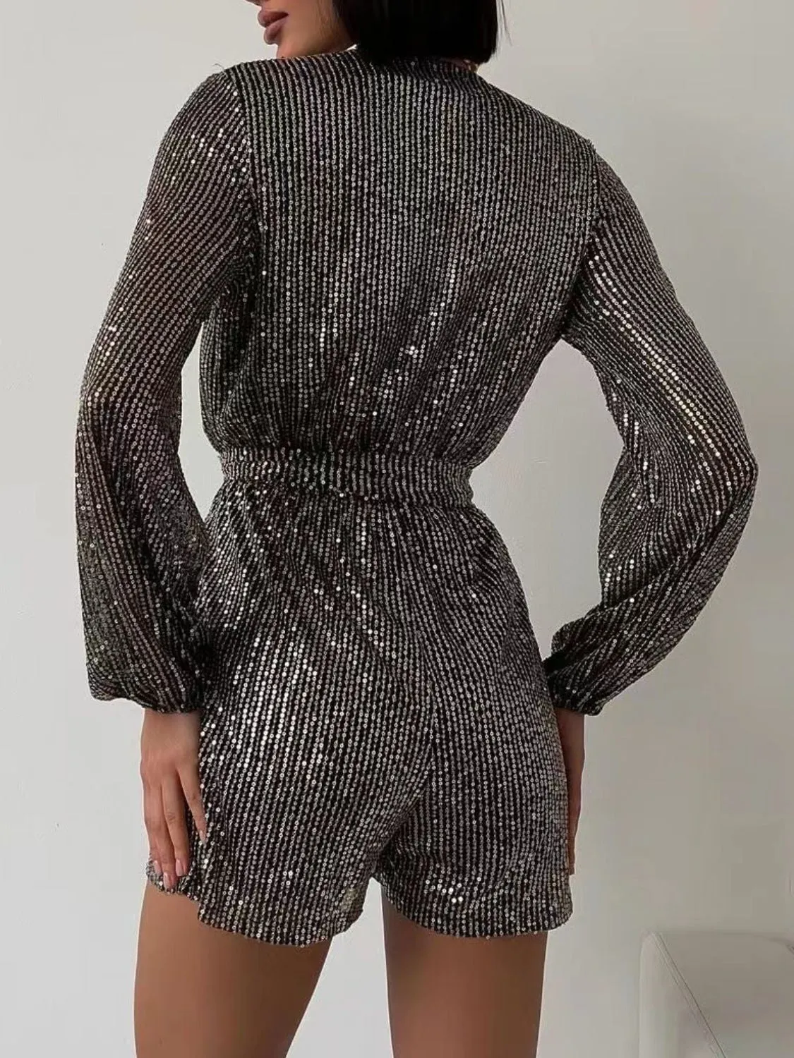 Full Size Long Sleeve Romper