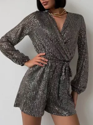 Full Size Long Sleeve Romper