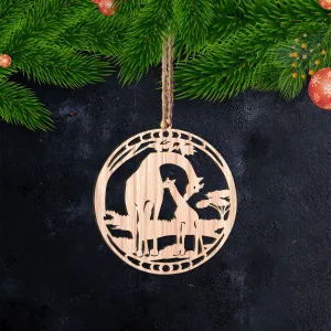 Giraffe - Ornament Cut out 13- PT97