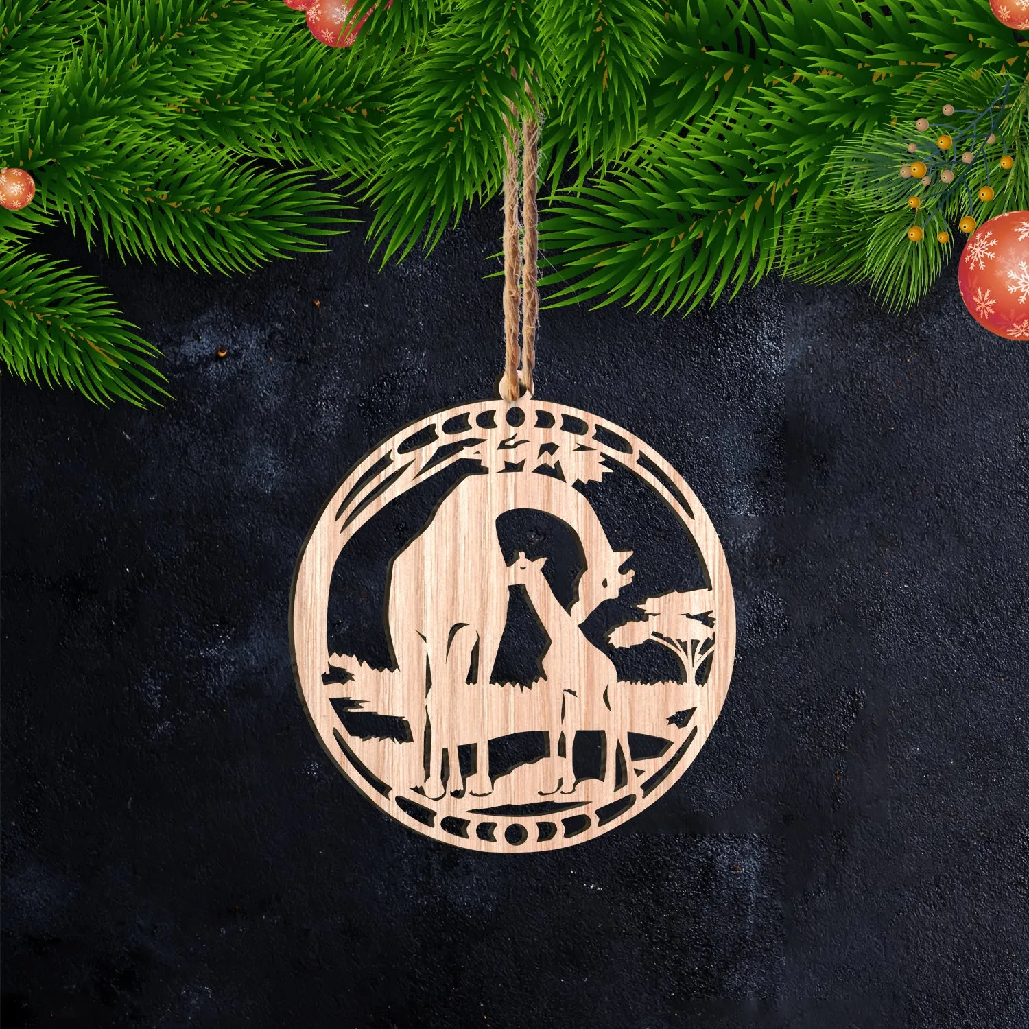 Giraffe - Ornament Cut out 13- PT97
