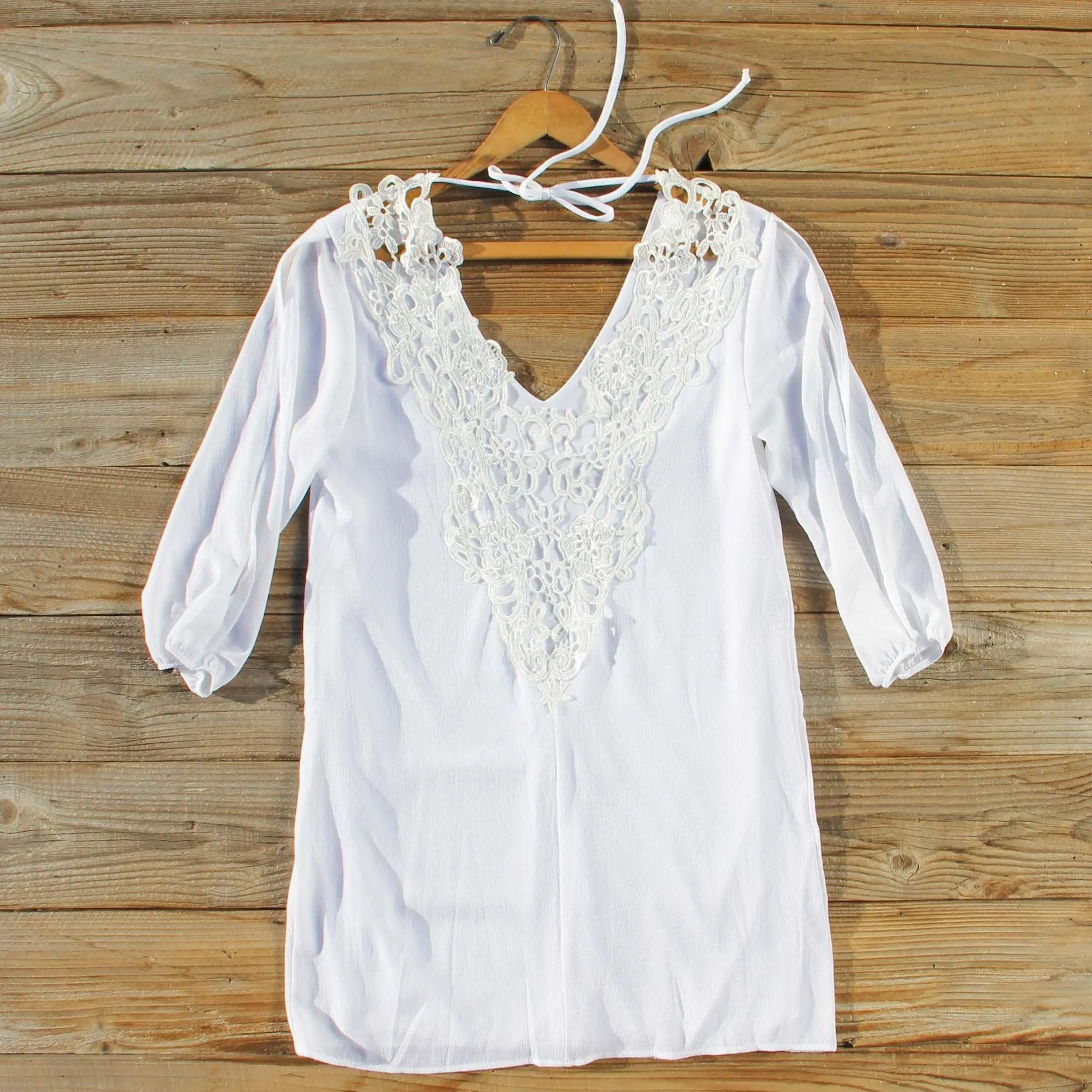 Glacier & Lace Dress